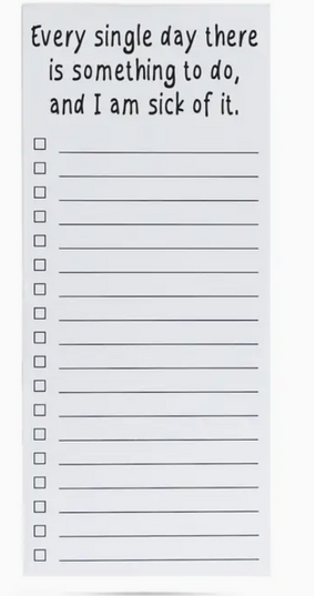 Ellembee Magnetic Notepads - Every single day there is something to do