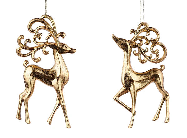 5.25"H Deer Ornament