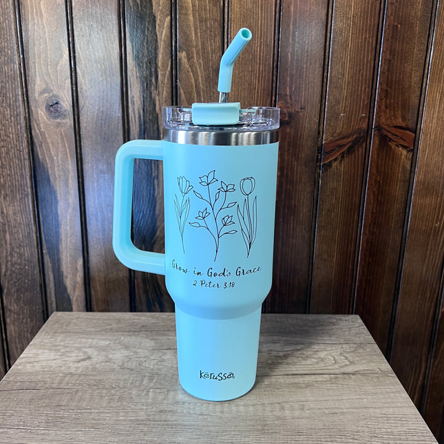 Grow In God's Grace 40 oz Tumbler image 0