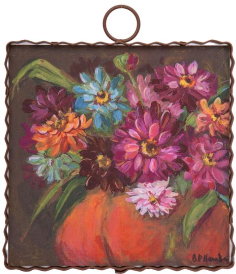 Zinnia In A Pumpkin Mini Gallery