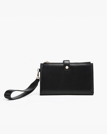 WL2627 Lark Zip-Top Wallet w/ Wristlet Strap