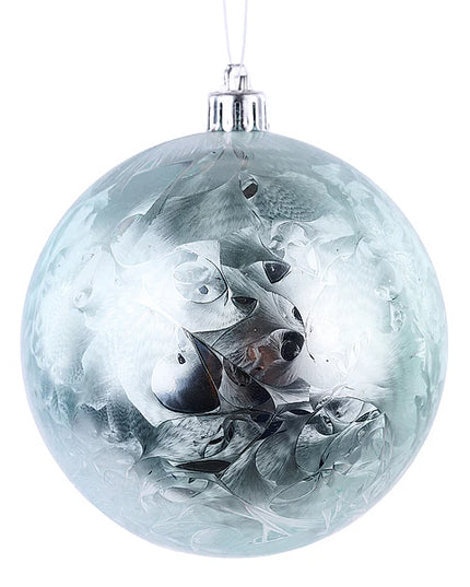 150mm Feather Smooth Ball Ornament