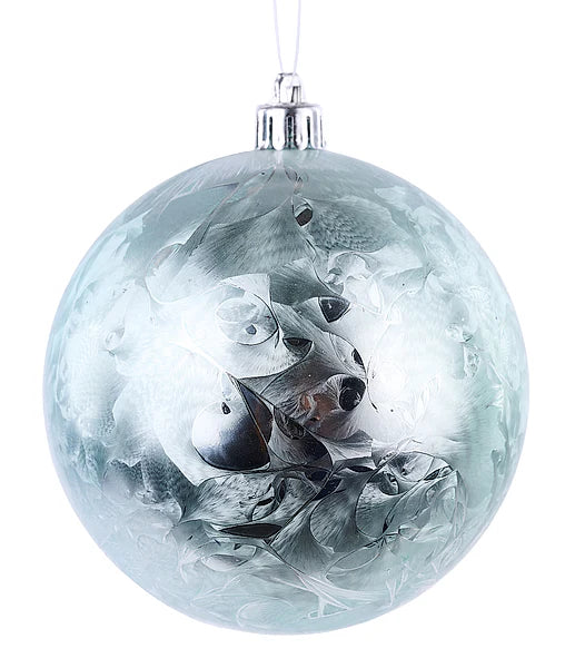 150mm Feather Smooth Ball Ornament