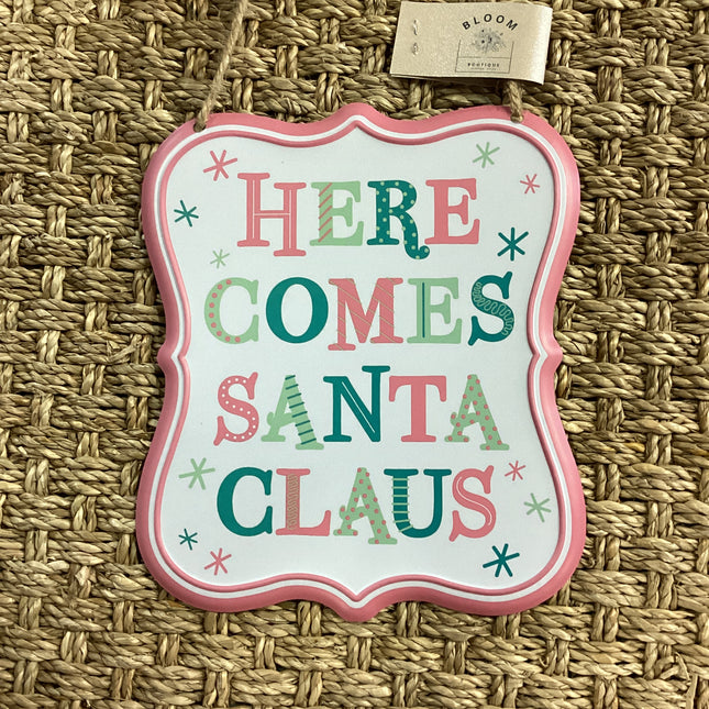 Here Comes Santa Sign image 0