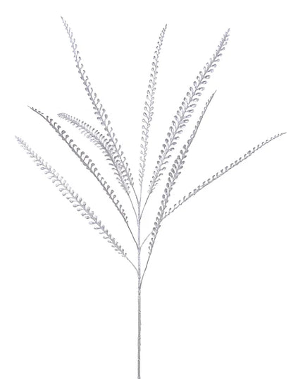 34"L Pearl Button Fern Spray