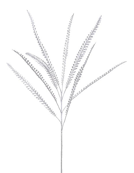 34"L Pearl Button Fern Spray