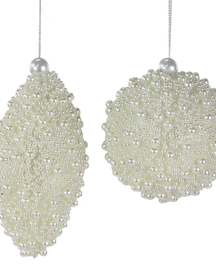 Assorted 3.5-5.25" Ball Finial Ornament