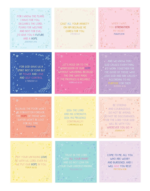 Verses Of Inspiration For Hope Desk Card Set
