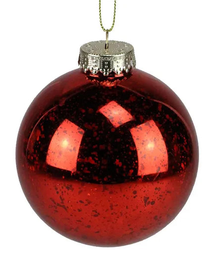 100mm Antique Look Seamless Ball Ornament