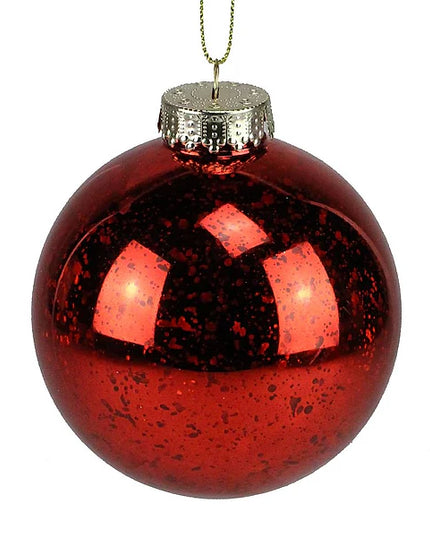 100mm Antique Look Seamless Ball Ornament
