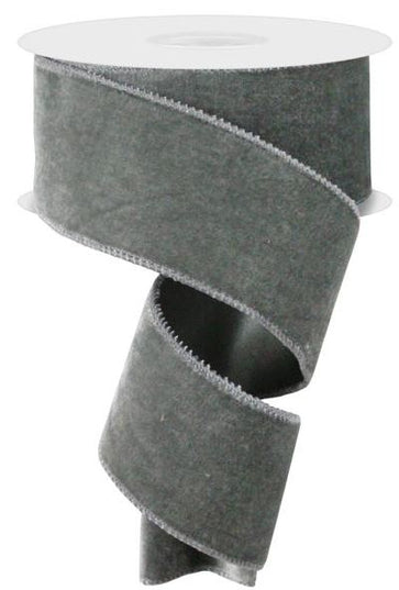 2.5"x10Y Velvet/Satin Backing (Assorted Colors)