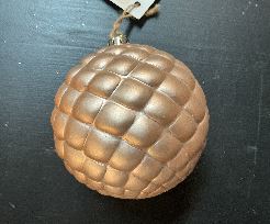 4” Round Pinecone Ornament