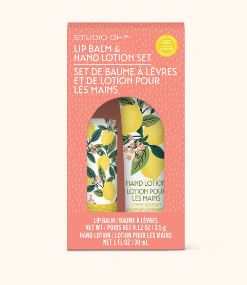 Lemon Tree Lip Balm & Hand Lotion Set