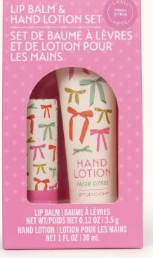 Put A Bow On It Lip Balm & Hand Lotion Set