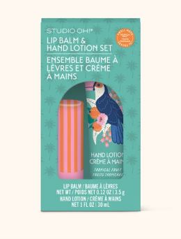 Tropical Paradise Lip Balm & Hand Lotion Set