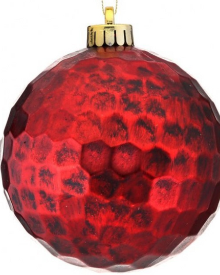120mm Hammered VP Antique Ball Ornament