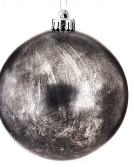 140mm Antique Silver VP Ball Ornament