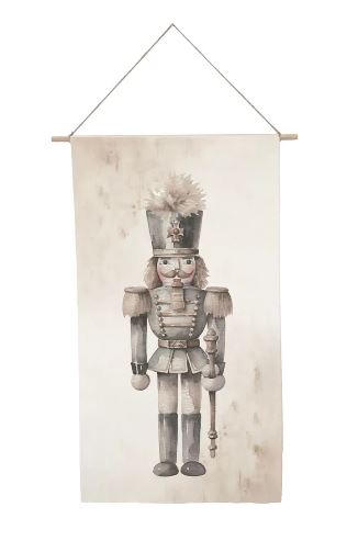 Nutcracker #2 Canvas Scroll 14" x 30"