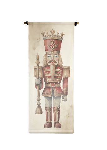 Nutcracker #4 Vertical Canvas Scroll 3'x 6'
