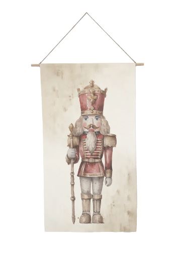 Nutcracker #4 Canvas Scroll 14" x 30"
