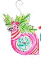 Vintage Looking Metal Ornaments