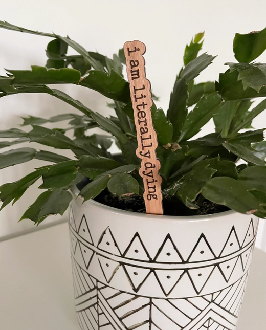 Punny Plant Stake