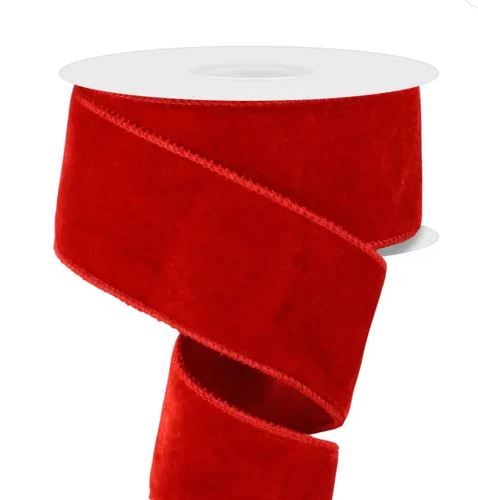 Deluxe Velvet Ribbon 2.5"x10Y