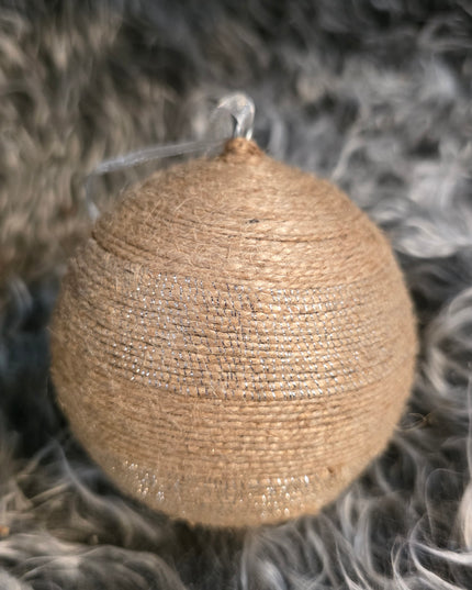 Jute Ball Ornament