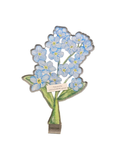 Forget Me Not Acrylic Stem