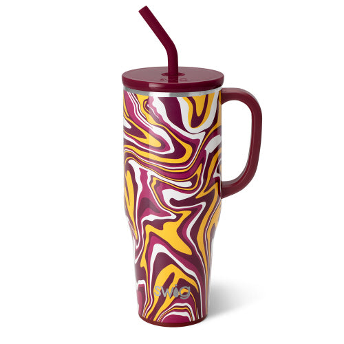 Swig Life Fanzone Tumbler Maroon/Yellow