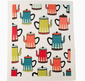 Tea Pot Swedish Dish Cloth