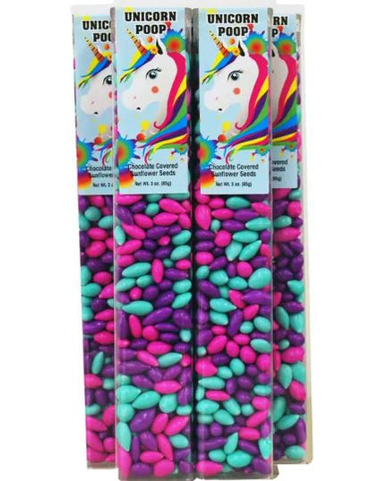 Unicorn Poop Chocolate Covered Sunflower Seeds
