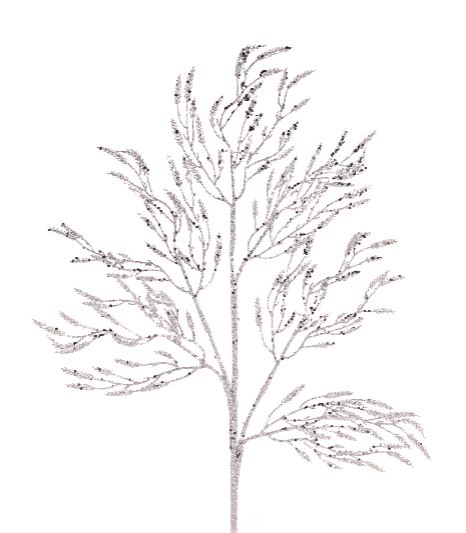 28" Glitter Wild Twig Spray