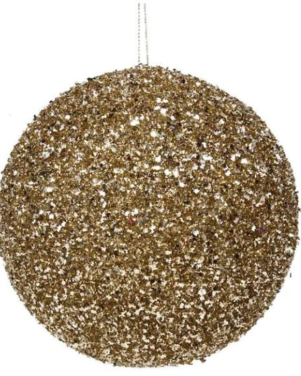 6" Glitter Ball Ornament