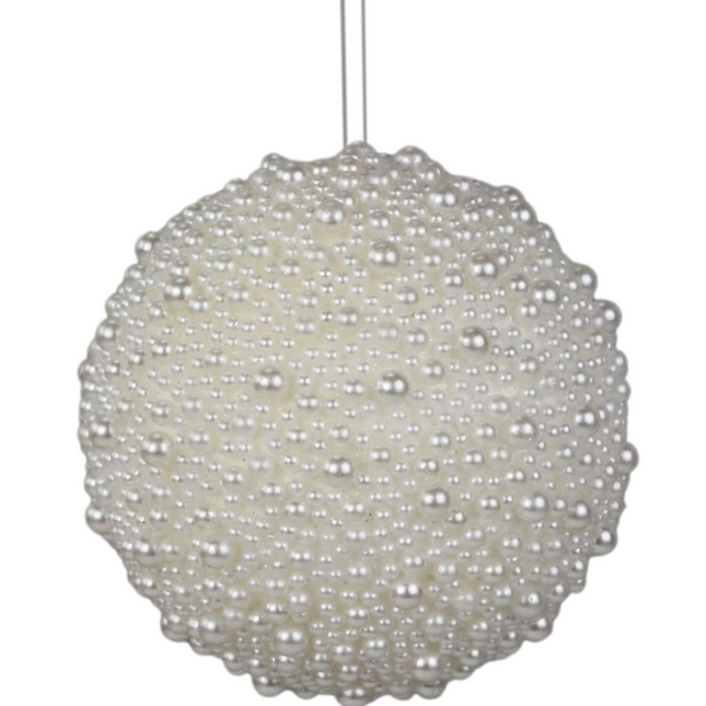 120Mm Pearl Ball Ornament