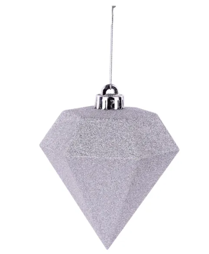 120mm Glitter Diamond Ornament