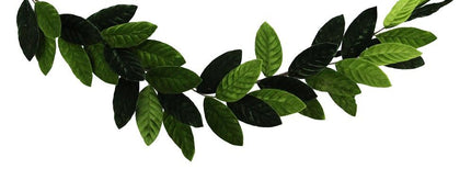 47"L Velvet Magnolia Leaf Garland