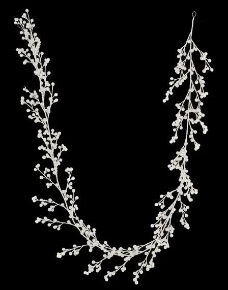 6' Pearl Berry Garland