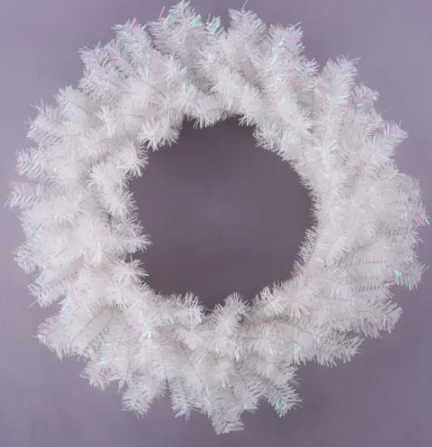 24" Metallic Wreath x180 Tips