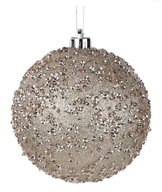 150mm Sequin/Glitter Ball Ornament