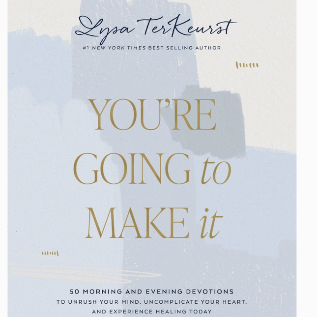 You're Going To Make It Book